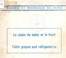 Raisin de table table grapes