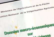 données macro économiques sur l’agriculture algérienne