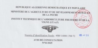 avis de consultation