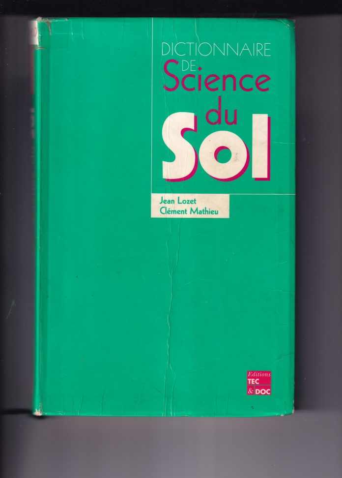 dictionnaire de science du SOL