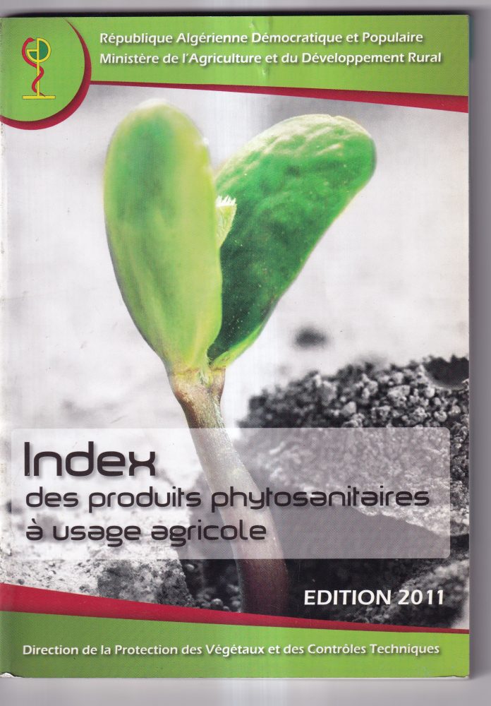 index des produits phytosanitaires à usage agricole