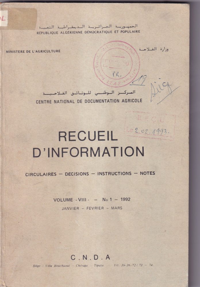 recuil d'information