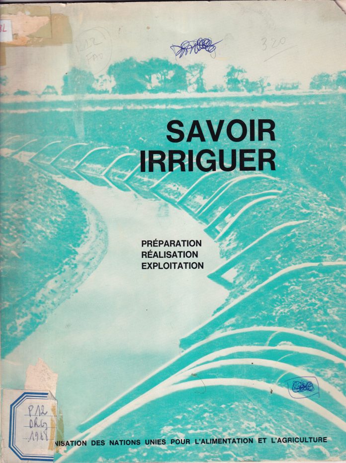 savoir irriguer