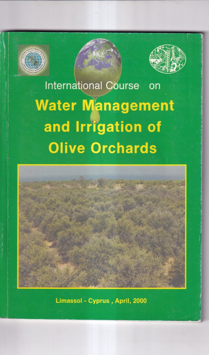 water management and irrigation of olive orchards